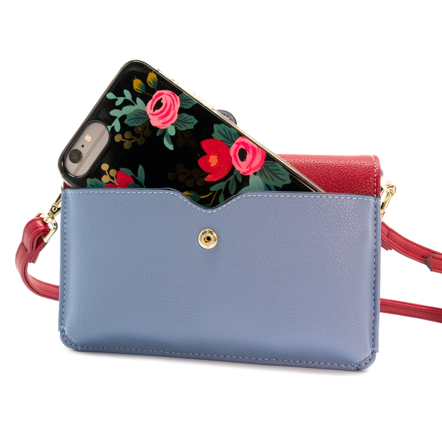 Bella Crossbody Phone Wallets Red Bella Crossbody Phone Wallets Red