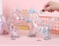 Clear Unicorn Piggy Bank - Blue