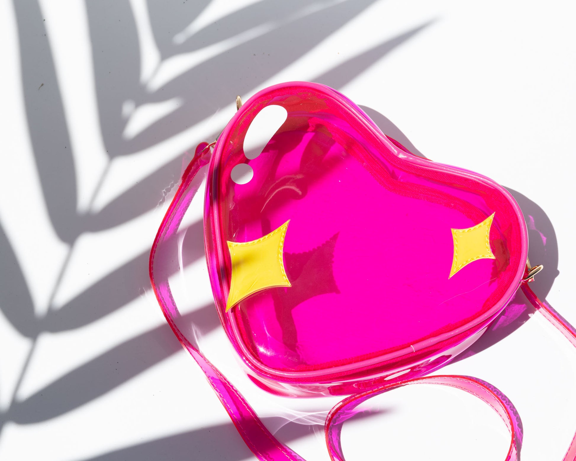 Maren Artificial Crystal Heart Shaped Bag - Pink Online Shopping - JW Pei
