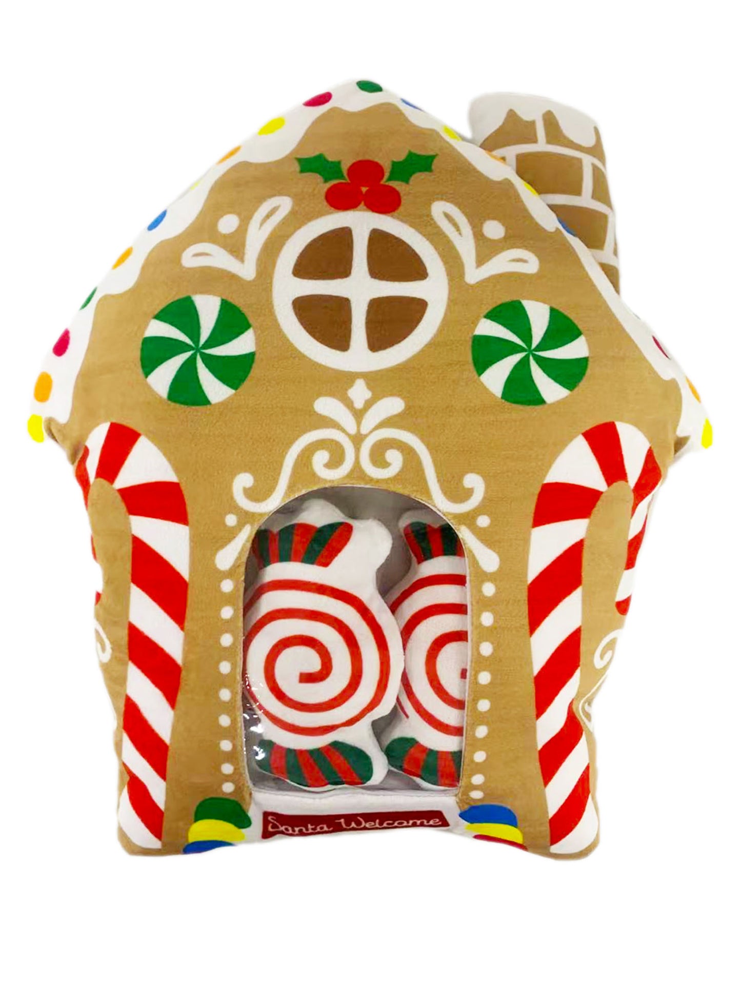 Mini Plushies - Gingerbread House
