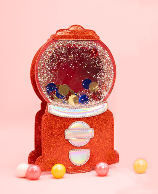 Gumball Machine Handbag - Classic Red