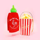 Hot Hot Red Rooster Sauce Handbag