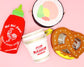 Hot Hot Red Rooster Sauce Handbag