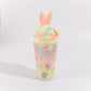 Sweets Rainbow Bunny Tumbler - Yellow - Bewaltz