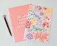 Tropical Floral Notebook + Pearl Pen Set
