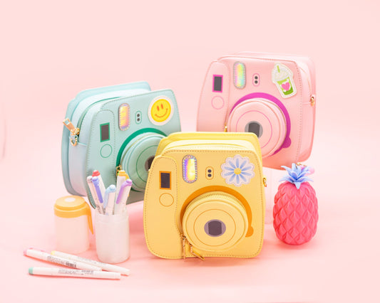 Oh Snap Instant Camera Handbag - Pretty Pink