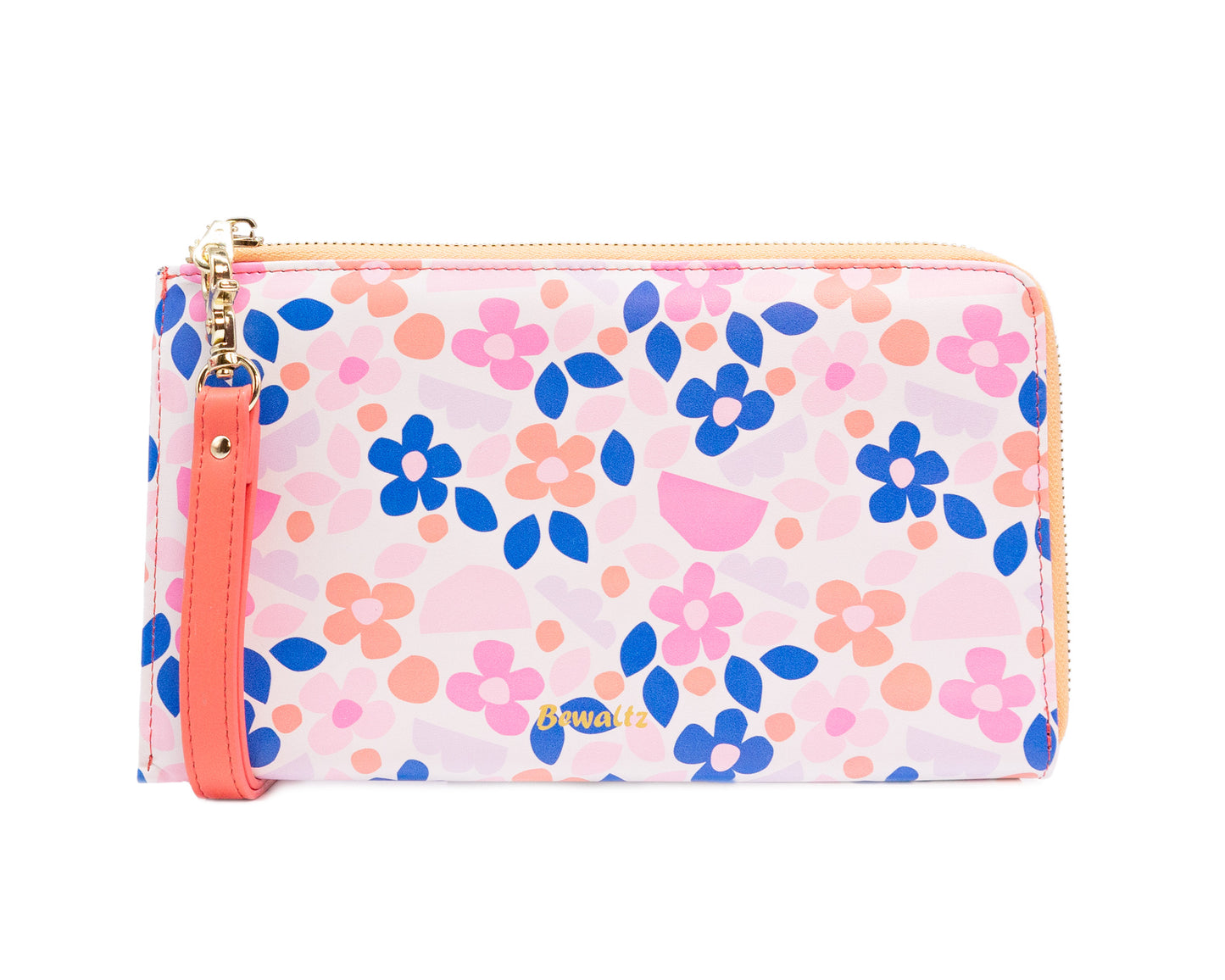 Travel Wristlet - Paper Flowers - Bewaltz