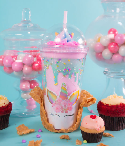 Unicorn Frosting Tumbler - Strawberry